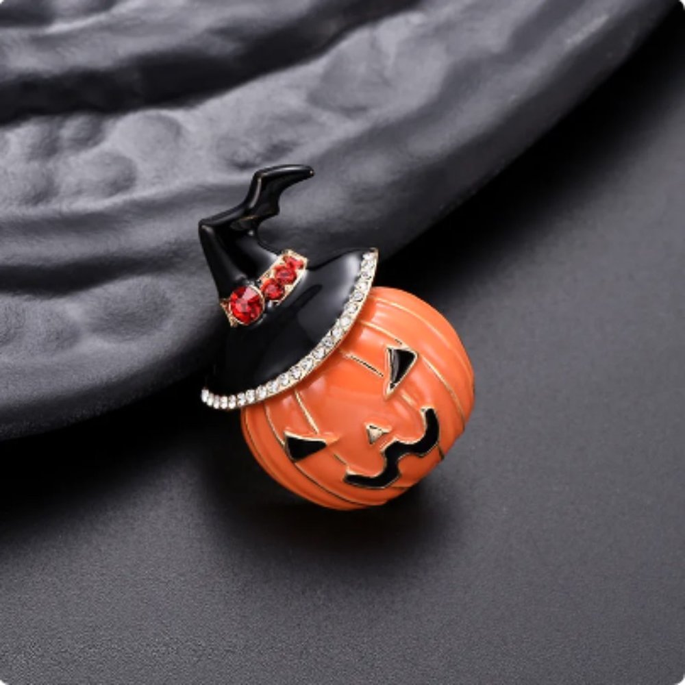 🍏50% OFF/3+...Jack-O'-Lantern Halloween Brooch